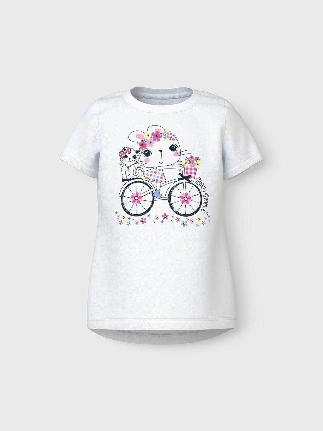 Mini T-Shirt VIX Bright White Bike Regular Fit