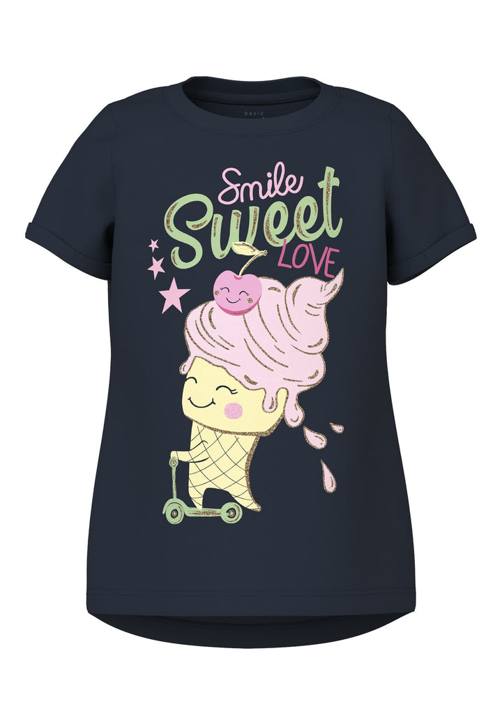 Mini T-Shirt VIX Navy Blazer Icecream Regular Fit