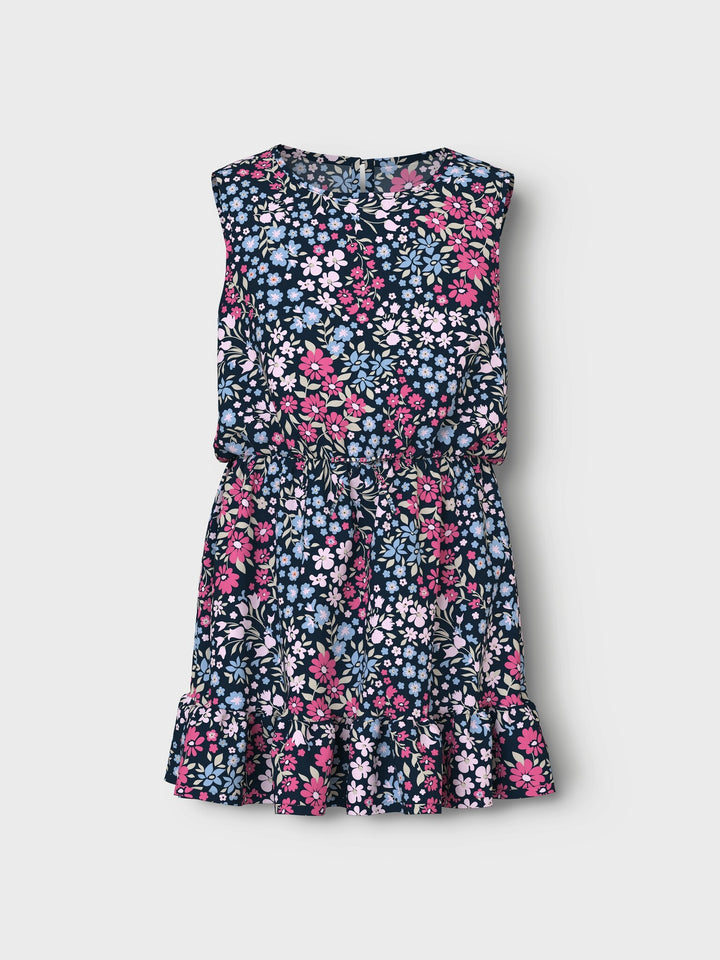 Mini Kleid VINAYA Carmine Rose SÜSSE BLUMEN Regular Fit
