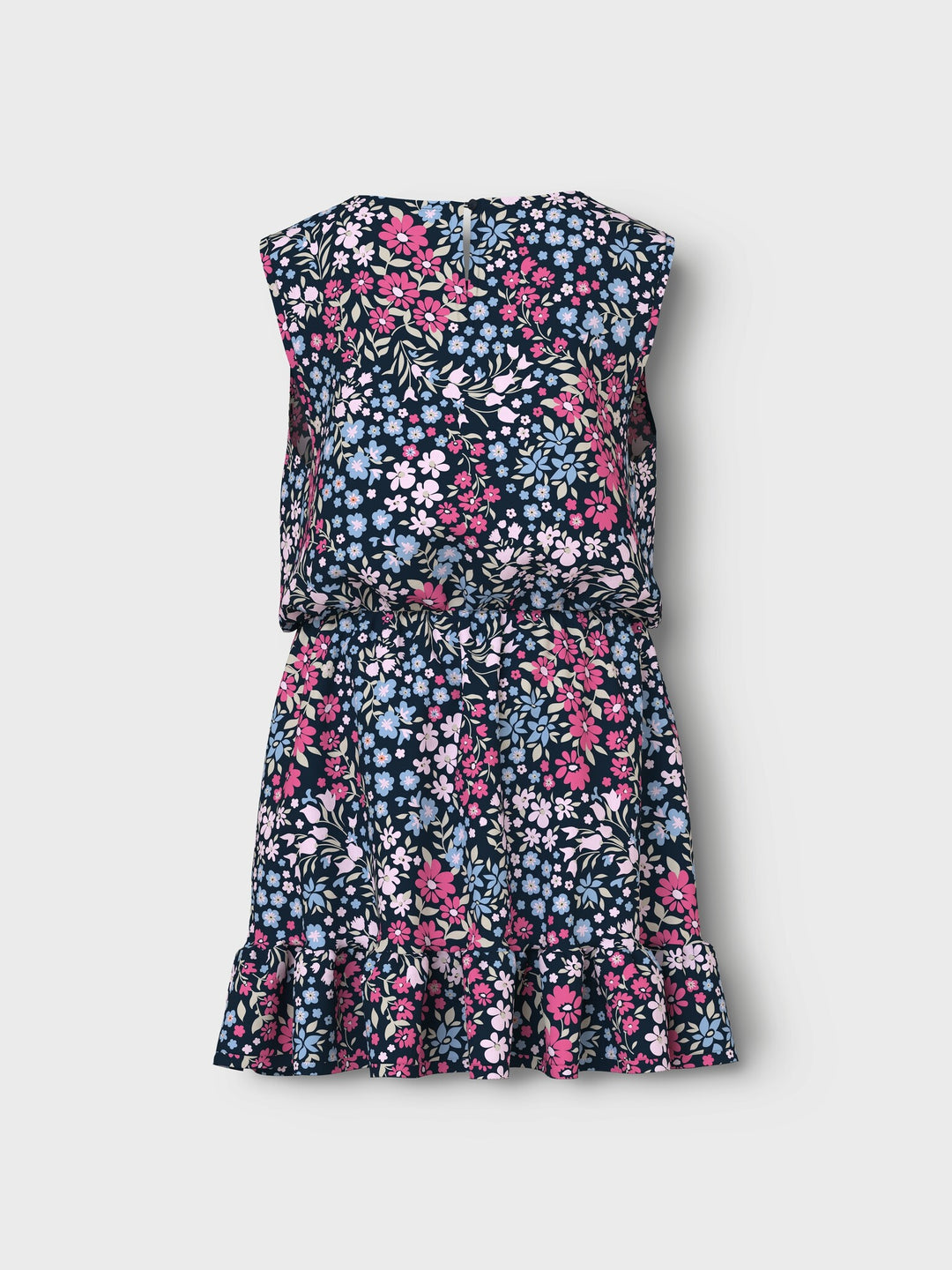 Mini Kleid VINAYA Carmine Rose SÜSSE BLUMEN Regular Fit