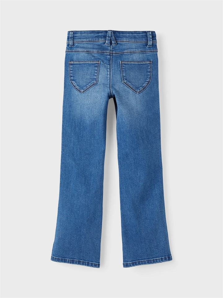 Kids spijkerbroek POLLY Dark Blue Denim Bootcut Fit