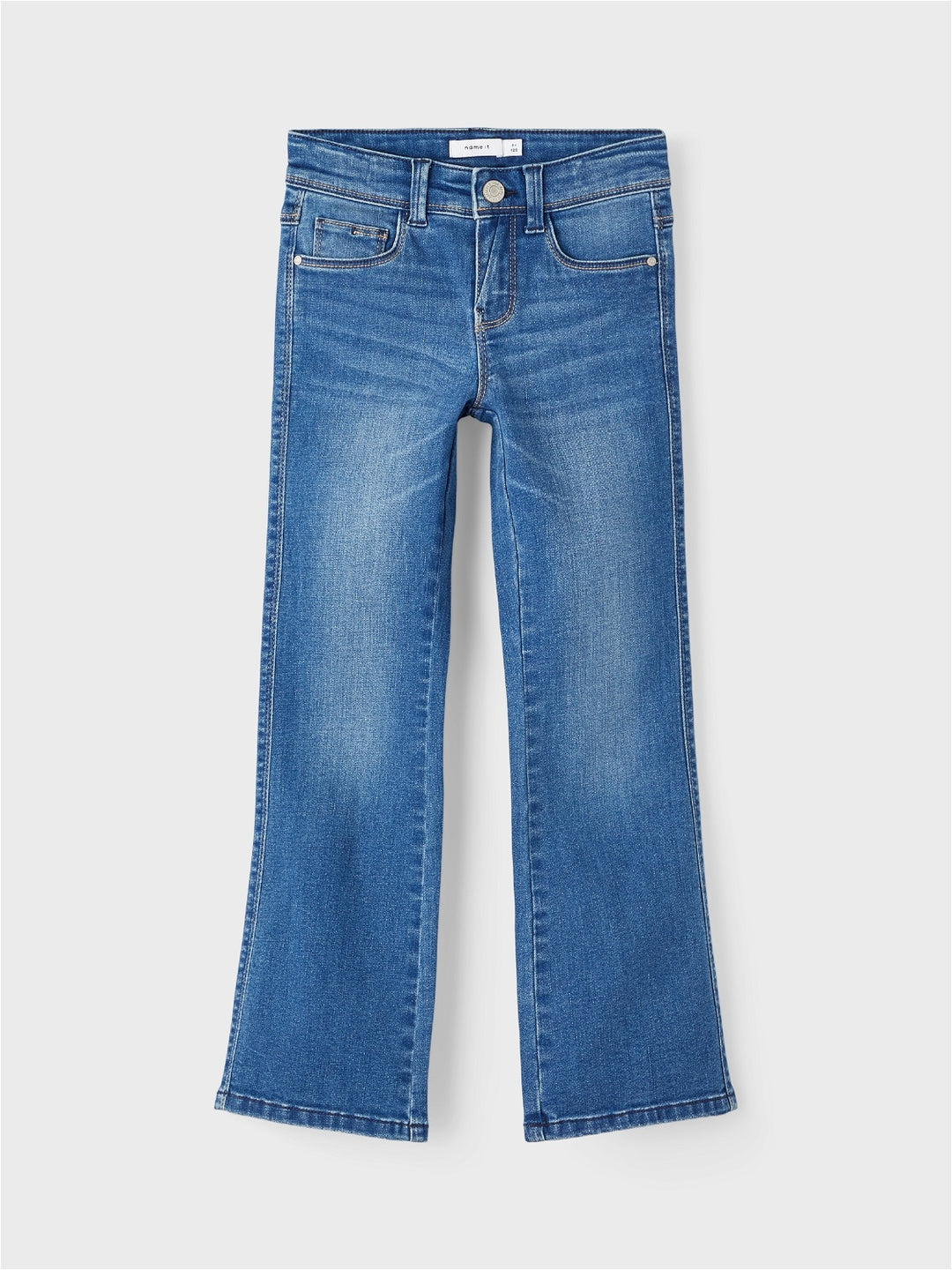 Kids spijkerbroek POLLY Dark Blue Denim Bootcut Fit