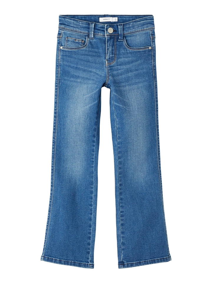 Kids spijkerbroek POLLY Dark Blue Denim Bootcut Fit