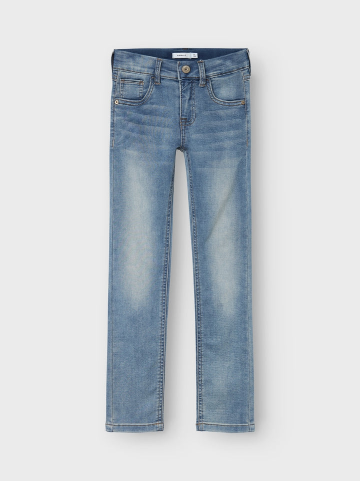 Kids spijkerbroek THEO Light Blue Denim Xslim Fit