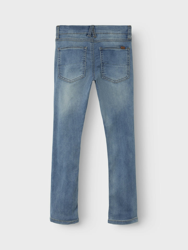 Kids spijkerbroek THEO Light Blue Denim Xslim Fit