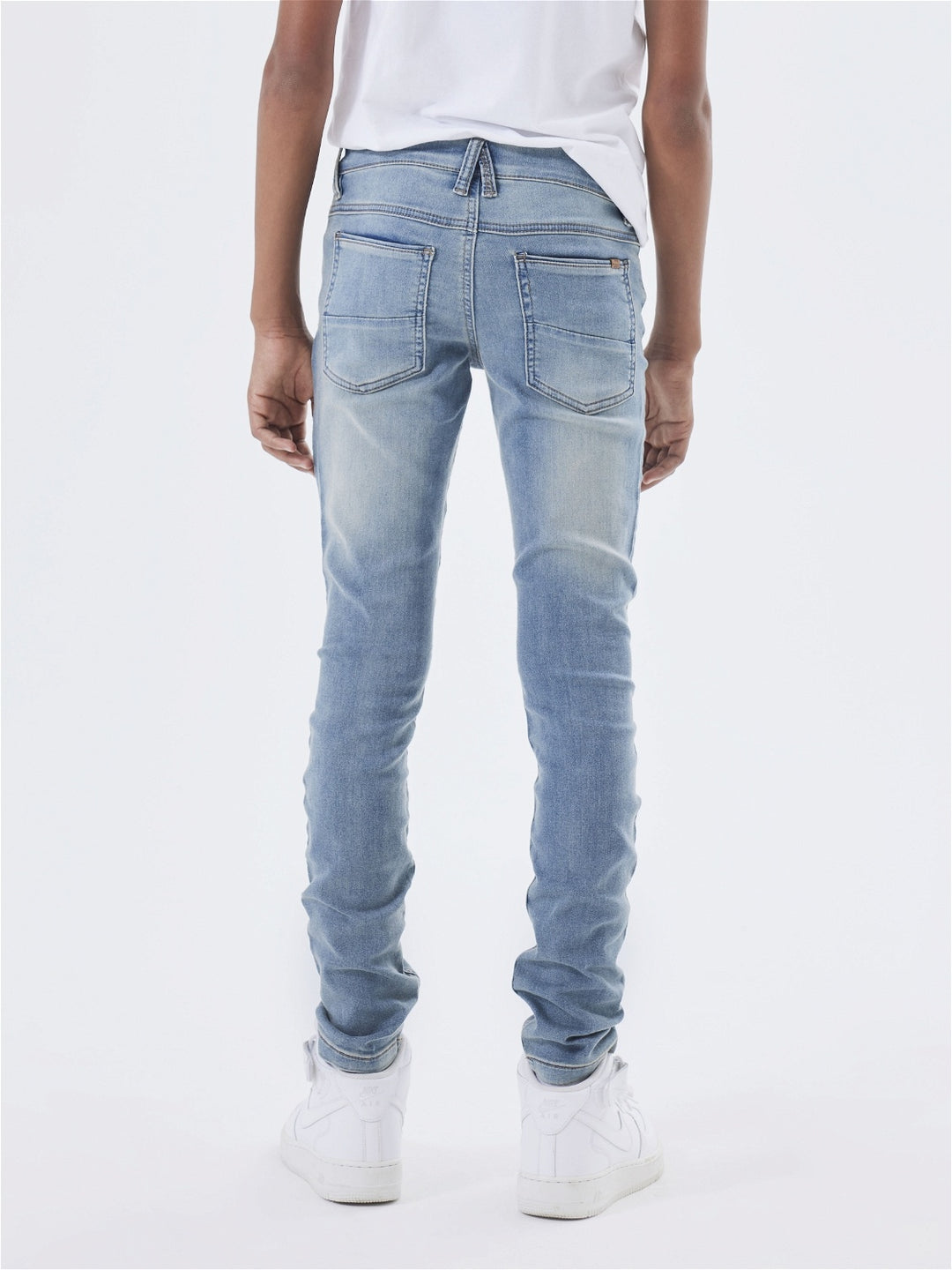 Kids spijkerbroek THEO Light Blue Denim Xslim Fit
