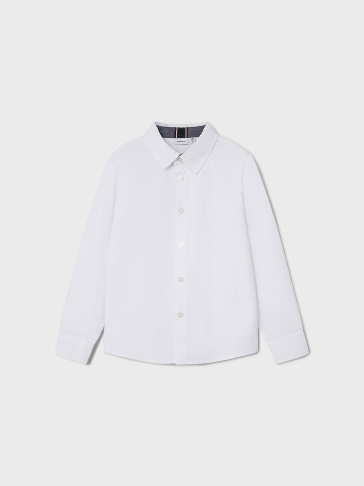 Kids blouse NEWSA Bright White Regular Fit