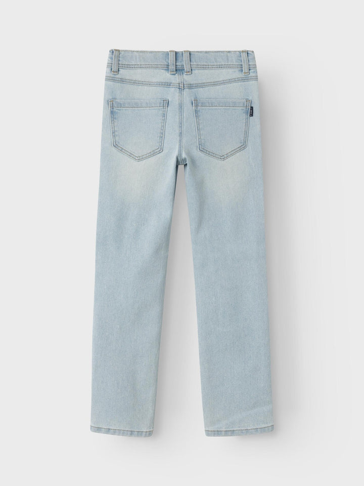 Kids spijkerbroek THEO Light Blue Denim Xslim Fit