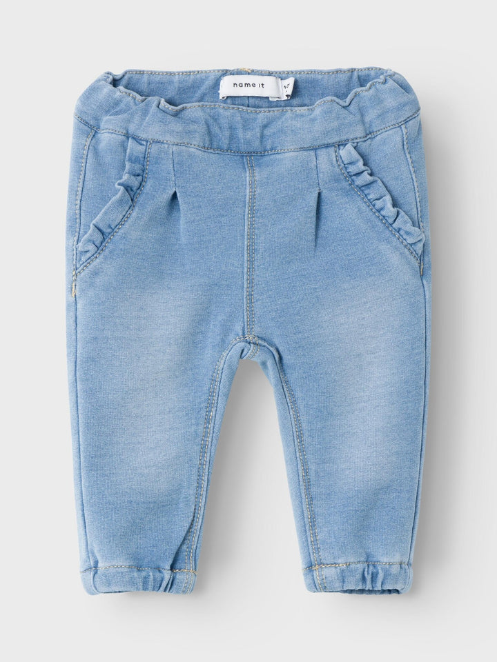 Baby spijkerbroek BELLA Light Blue Denim Baggy Fit