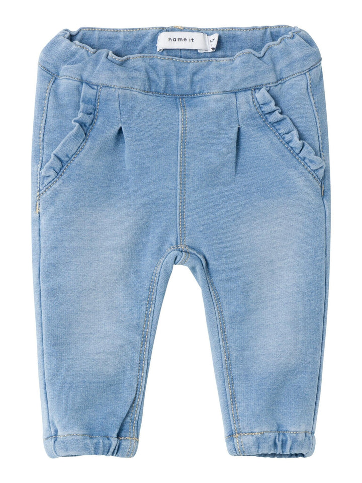 Baby spijkerbroek BELLA Light Blue Denim Baggy Fit