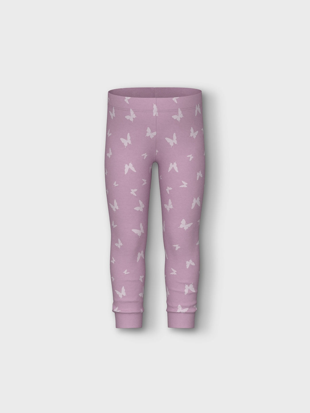 Mini pyjama BUTTERFLY RIB Pink Lavender