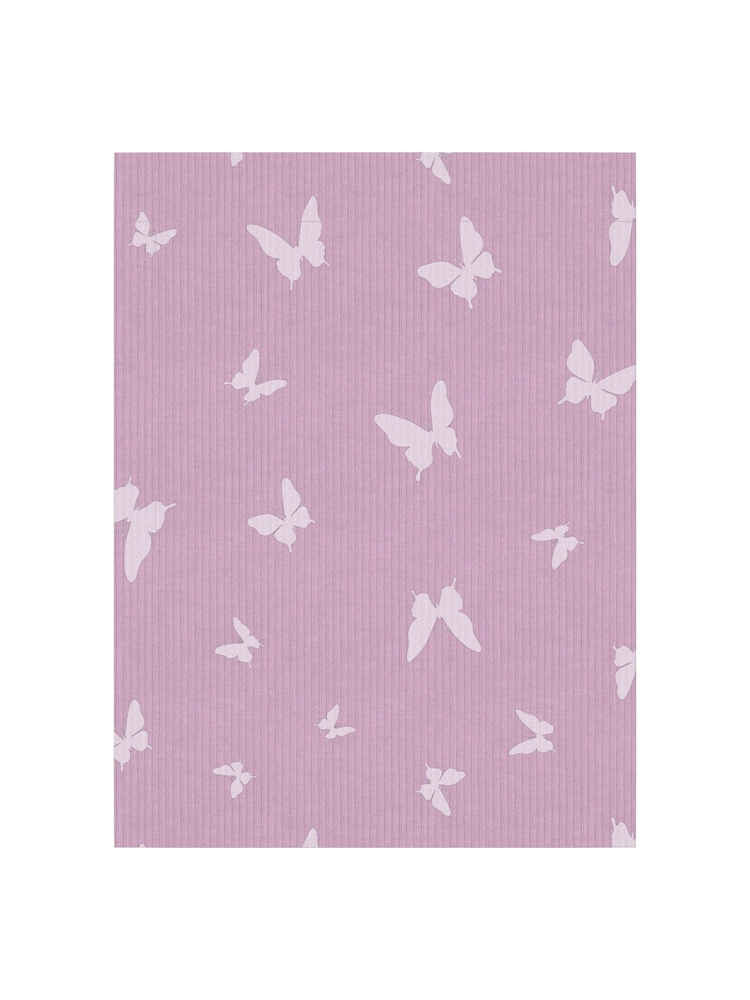 Mini pyjama BUTTERFLY RIB Pink Lavender