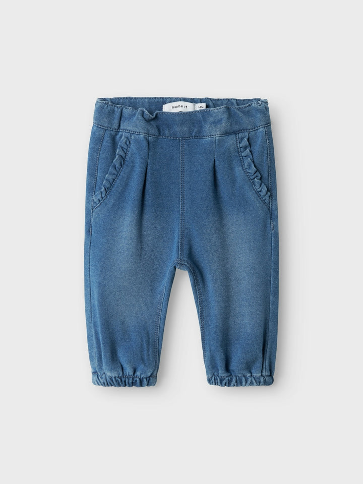 Baby-Jeans BELLA Medium Blue Denim Rundschnitt