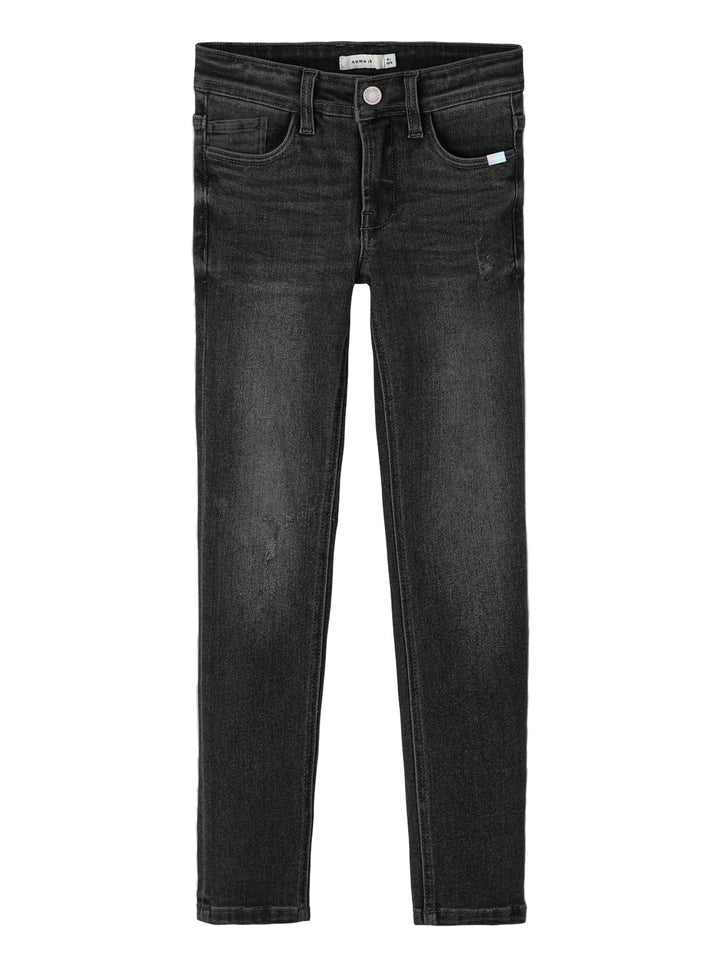 Kids spijkerbroek POLLY Dark Grey Denim Skinny Fit