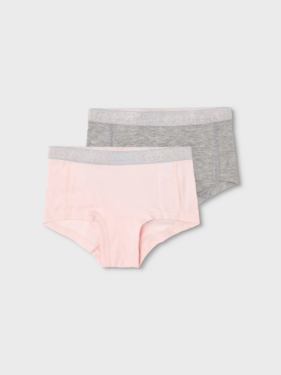 Kinderboxer 2P Barely Pink mit Grau Melange