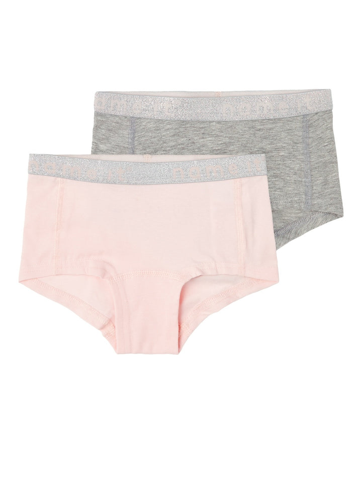 Kinderboxer 2P Barely Pink mit Grau Melange