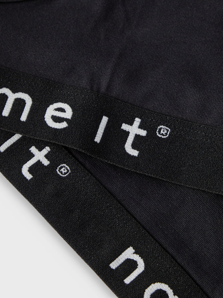 Kids ondergoed 2P Black w/ Black