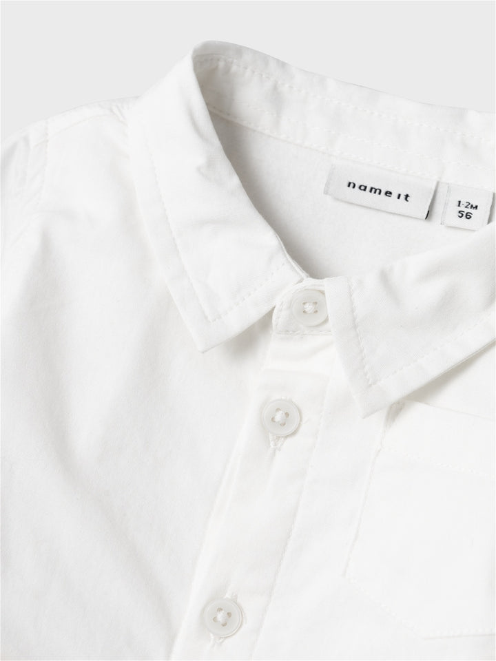 Baby blouse NASIN Bright White Regular Fit