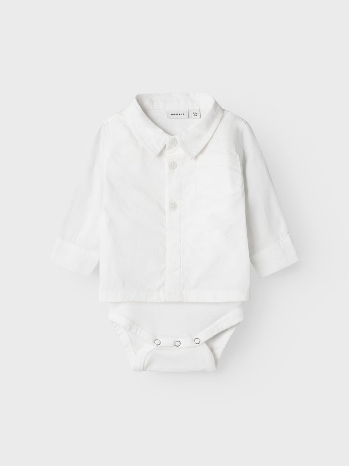 Baby blouse NASIN Bright White Regular Fit
