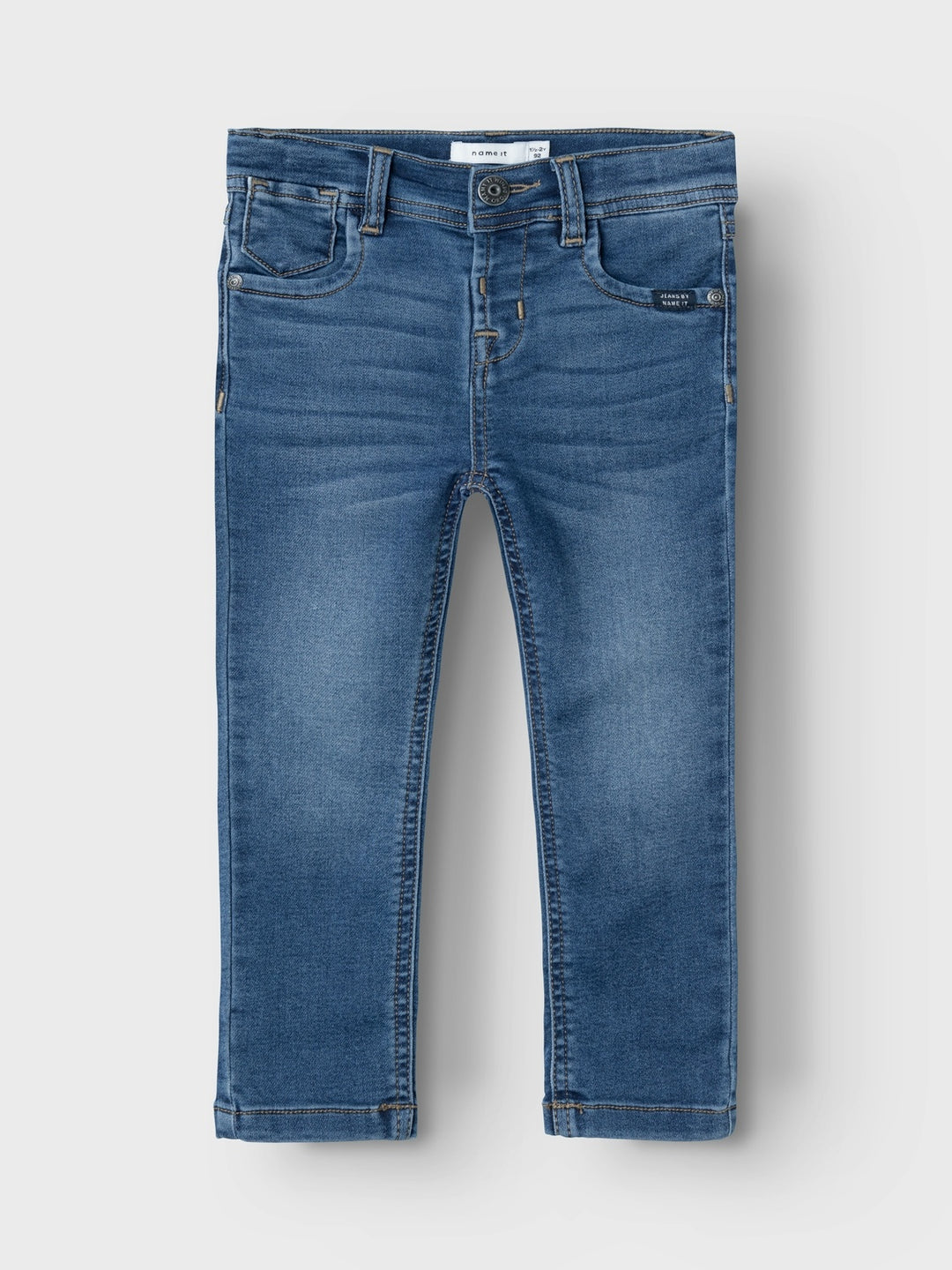 Mini spijkerbroek SILAS Dark Blue Denim Slim Fit