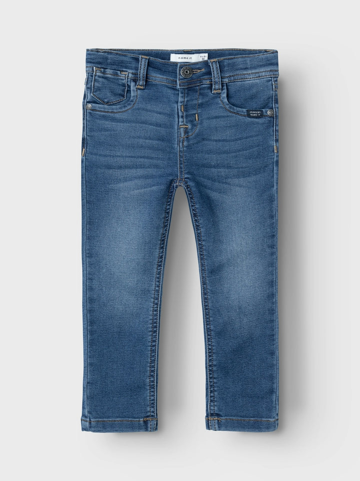 Mini spijkerbroek SILAS Dark Blue Denim Slim Fit