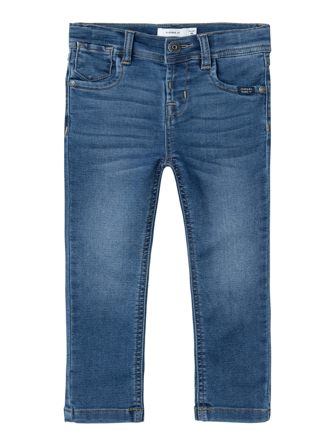 Mini spijkerbroek SILAS Dark Blue Denim Slim Fit