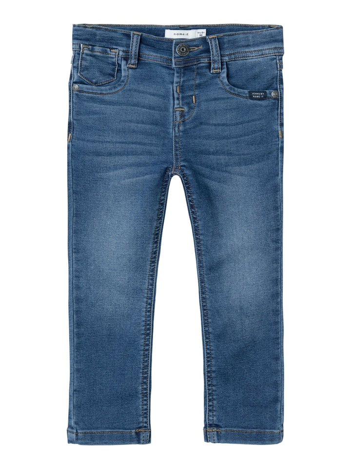 Mini spijkerbroek SILAS Dark Blue Denim Slim Fit