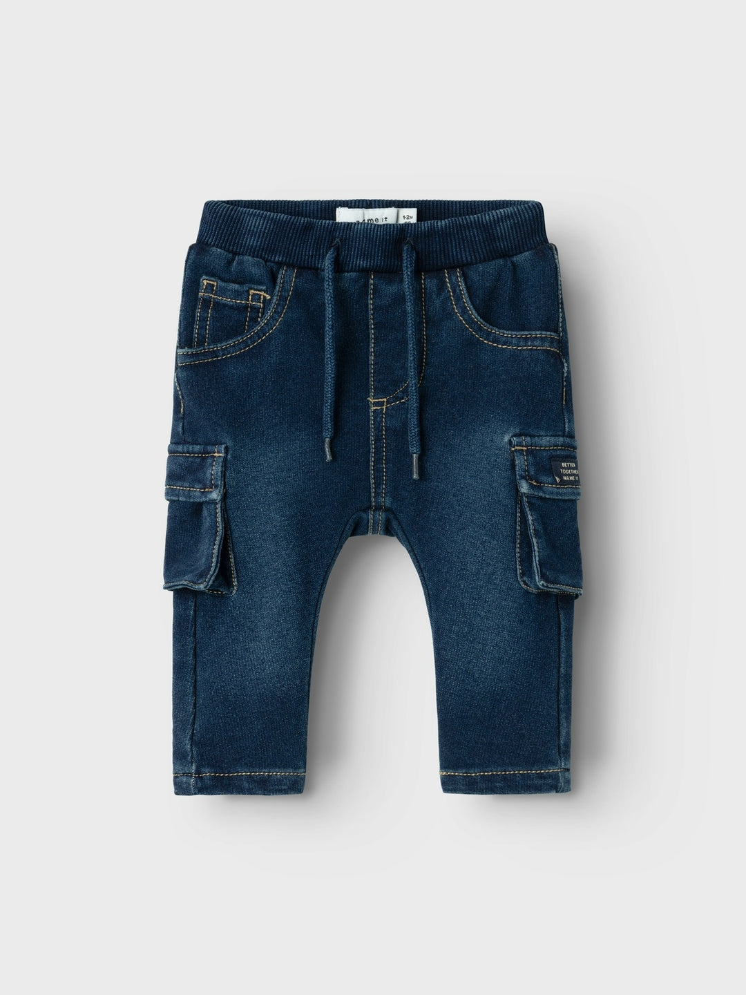 Baby spijkerbroek BEN Dark Blue Denim Baggy Fit