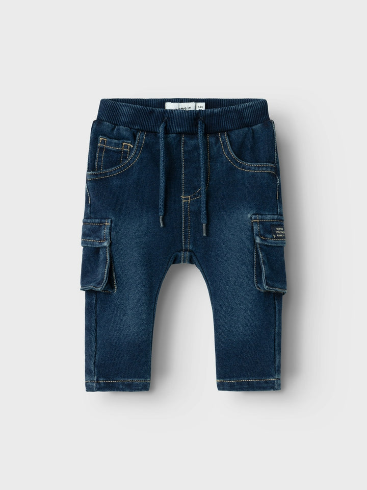 Baby spijkerbroek BEN Dark Blue Denim Baggy Fit
