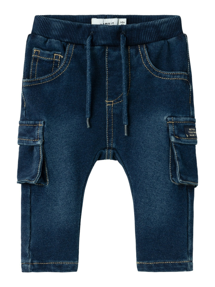Baby spijkerbroek BEN Dark Blue Denim Baggy Fit
