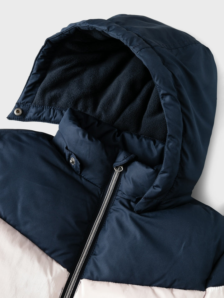 Mini winterjas MILLE PUFFER Grape Shake