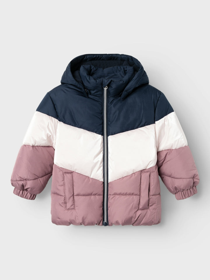 Mini winterjas MILLE PUFFER Grape Shake