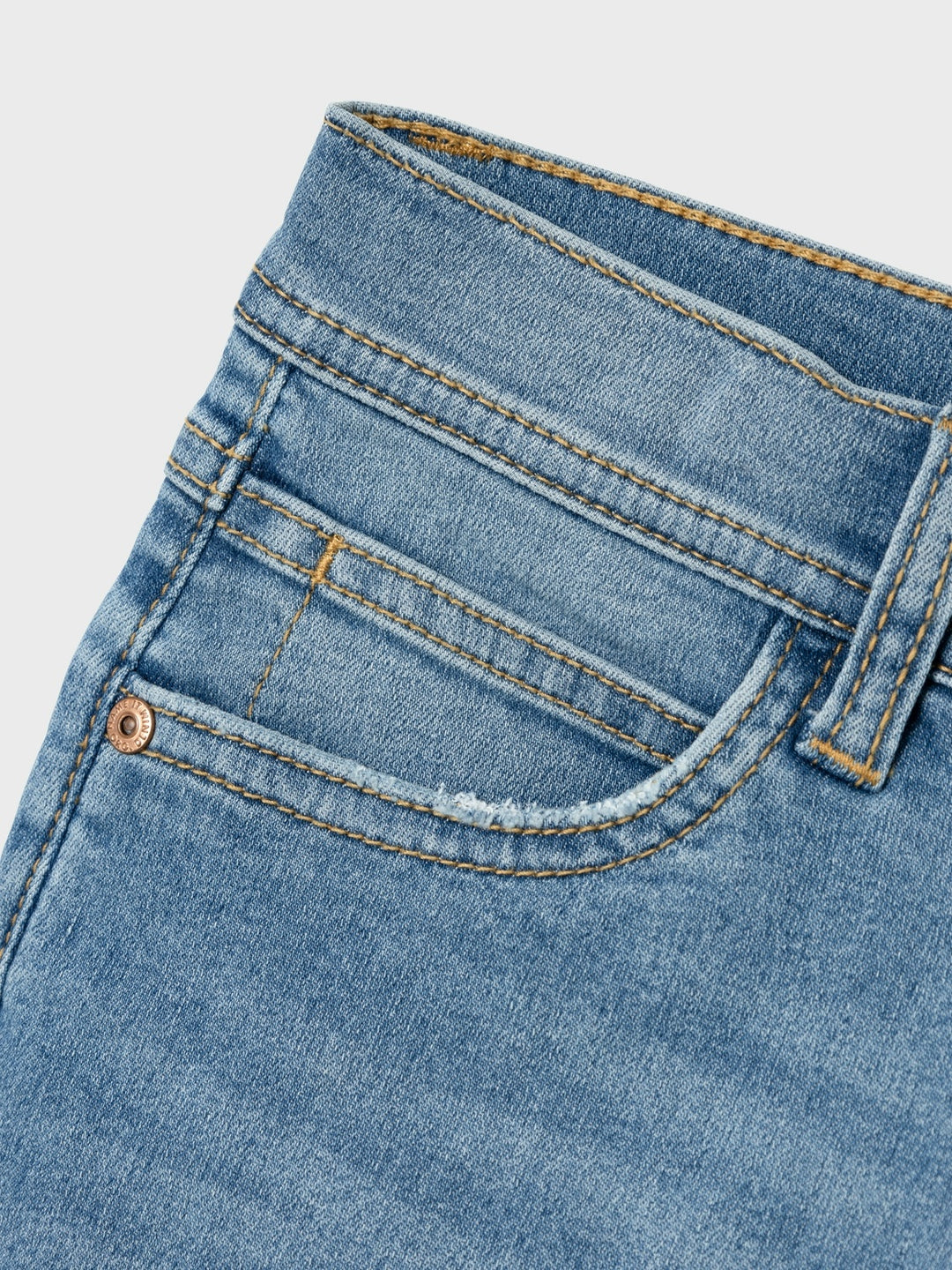 Kinderjeans SILAS Medium Blue Denim Slim Fit
