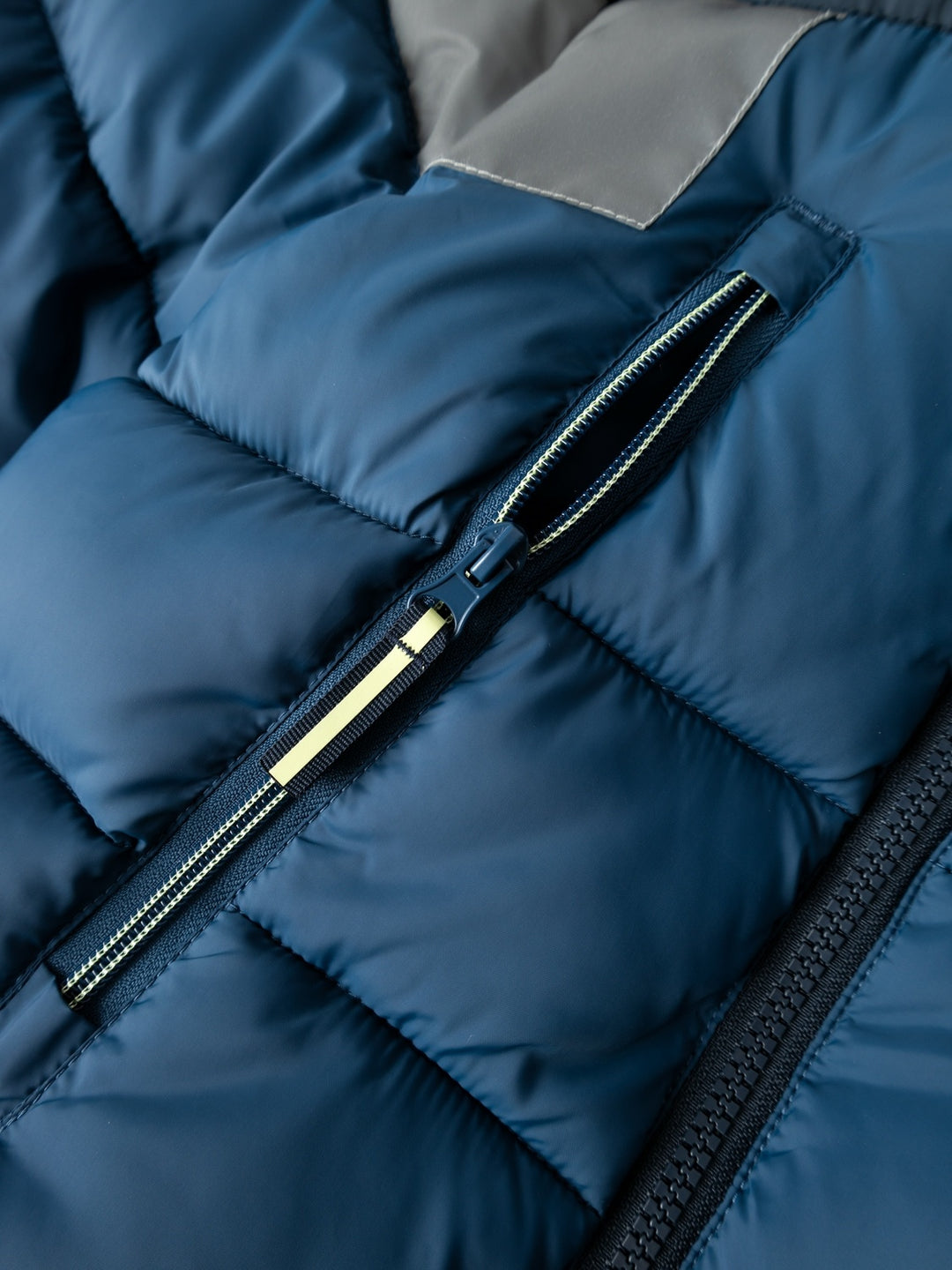 Kids winterjas MONTEL PUFFER Dark Denim