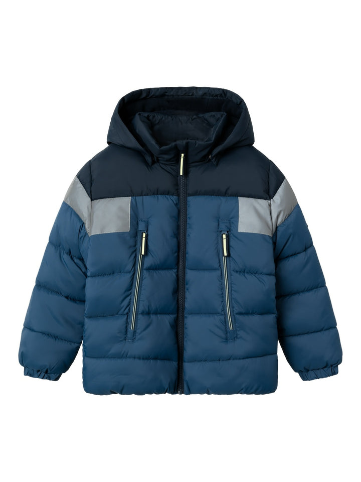 Kids winterjas MONTEL PUFFER Dark Denim