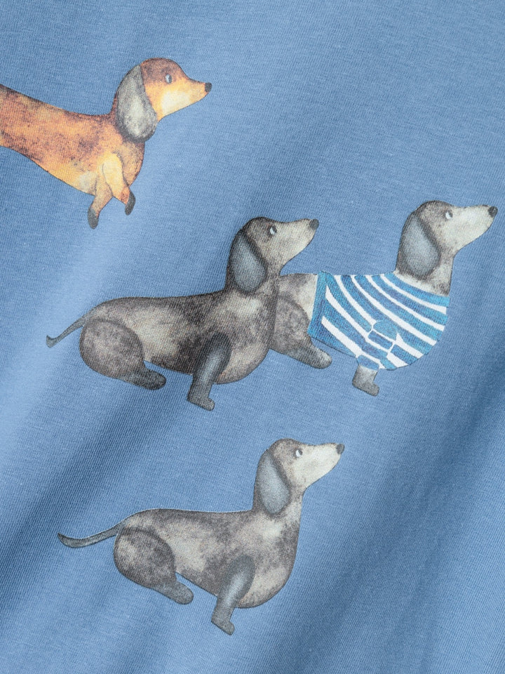 Mini longsleeve KELLO Coronet Blue Regular Fit