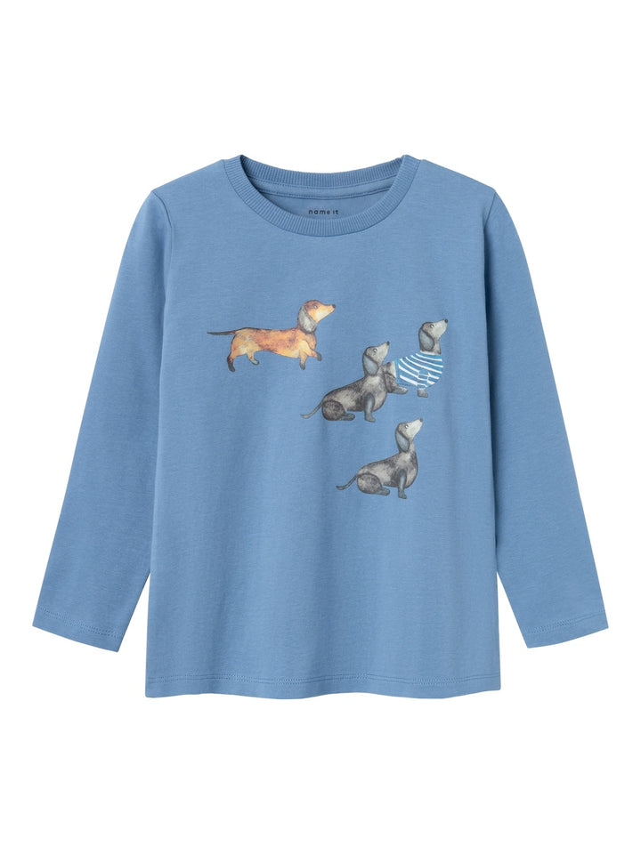 Mini longsleeve KELLO Coronet Blue Regular Fit