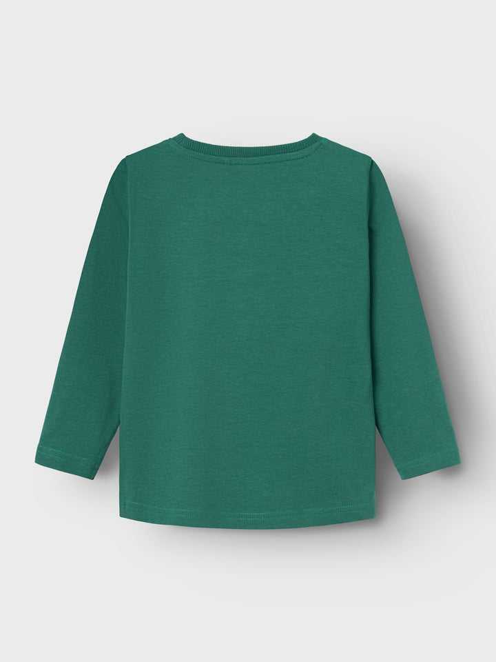 Mini longsleeve LASSO Antique Green Regular Fit