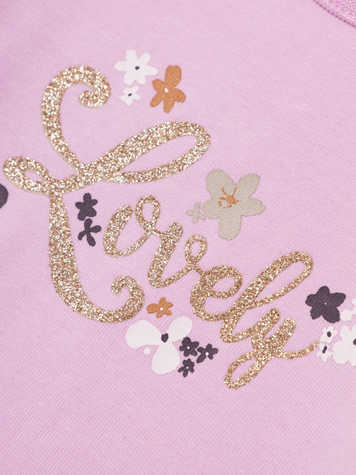 Baby longsleeve LELIVA Pastel Lavender Regular Fit