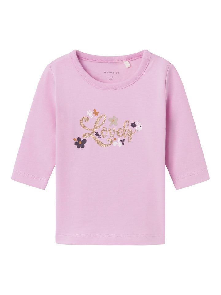 Baby longsleeve LELIVA Pastel Lavender Regular Fit