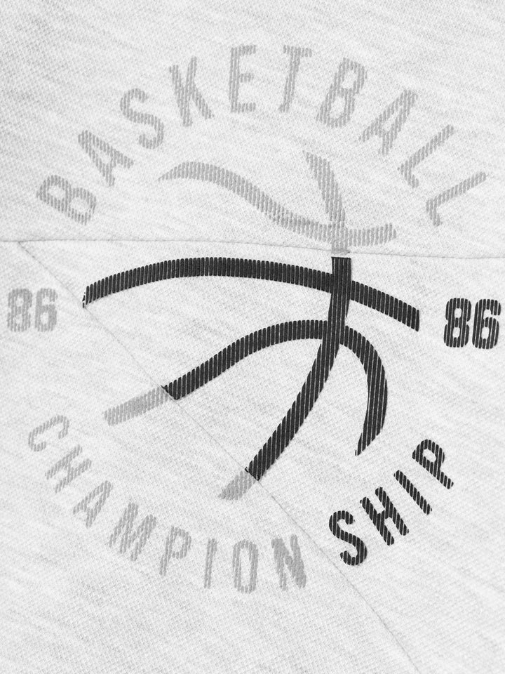 Kinderpullover KULAN Hellgrau Melange Regular Fit