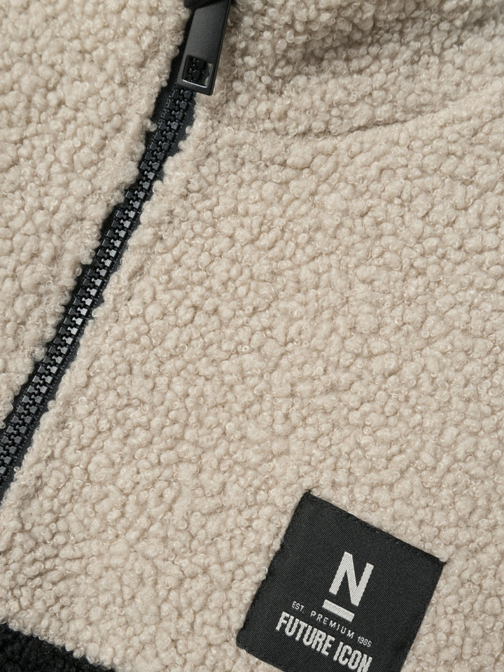 Kids vest LAKET TEDDY Black PURE CASHMERE Regular Fit