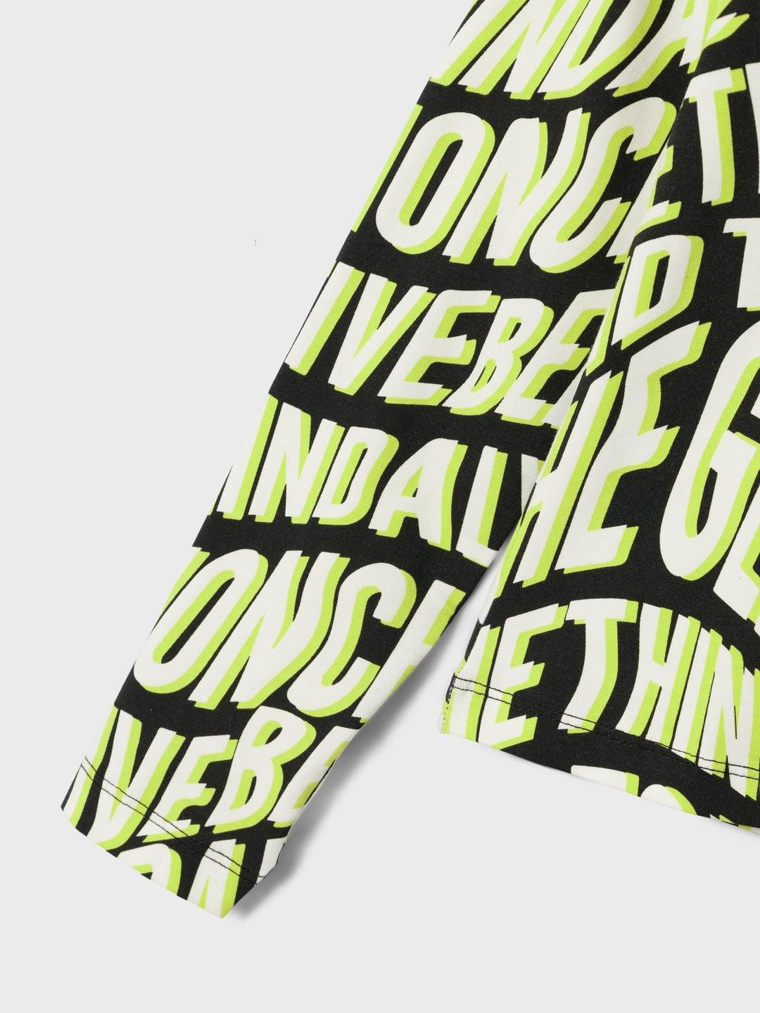 Kids longsleeve LARANDI Black Slim Fit