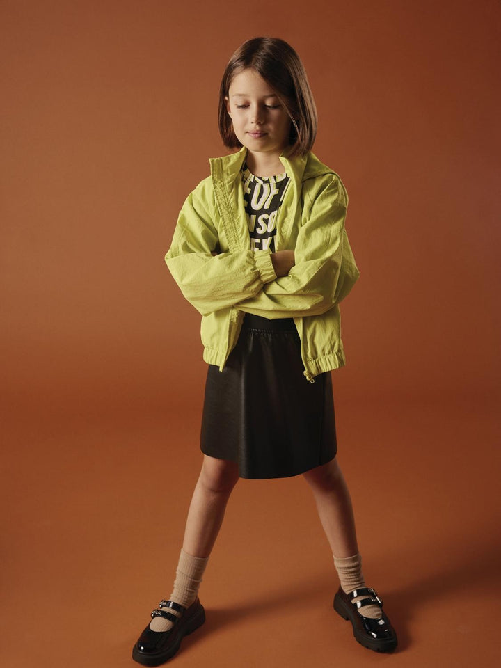 Kids longsleeve LARANDI Black Slim Fit