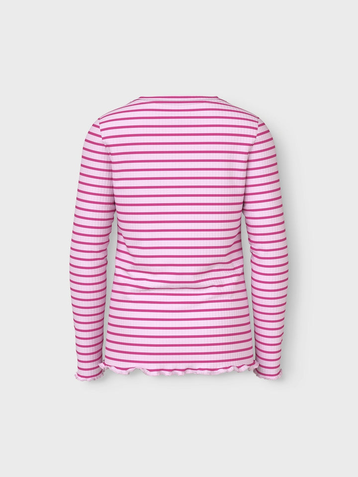 Kids longsleeve VEMMA Festival Bloom Raspberry Rose Slim Fit