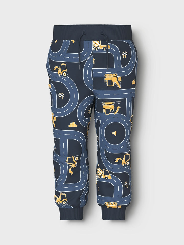 Mini joggingbroek VIFELIX Dark Sapphire Machines Regular Fit