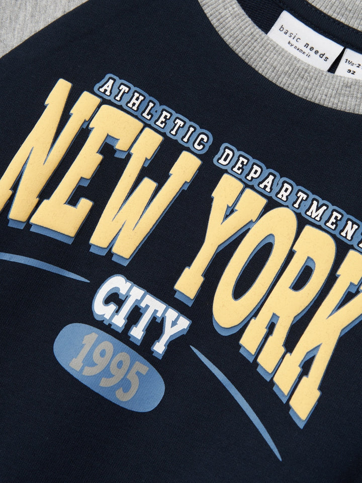 Mini trui VILDAR Dark Sapphire New York Regular Fit