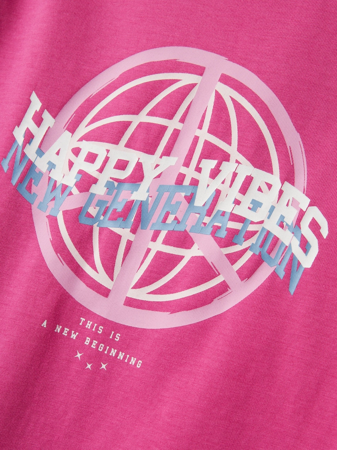 Kids longsleeve VEEN Raspberry Rose Happy Vibes Regular Fit