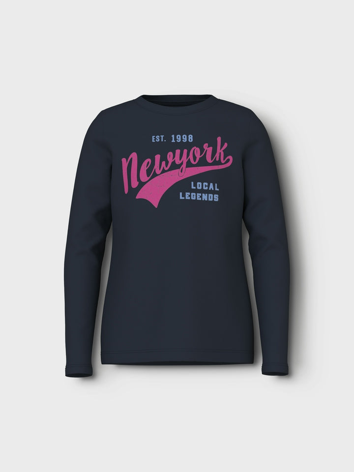 Kids longsleeve VEEN Dark Sapphire New York Regular Fit