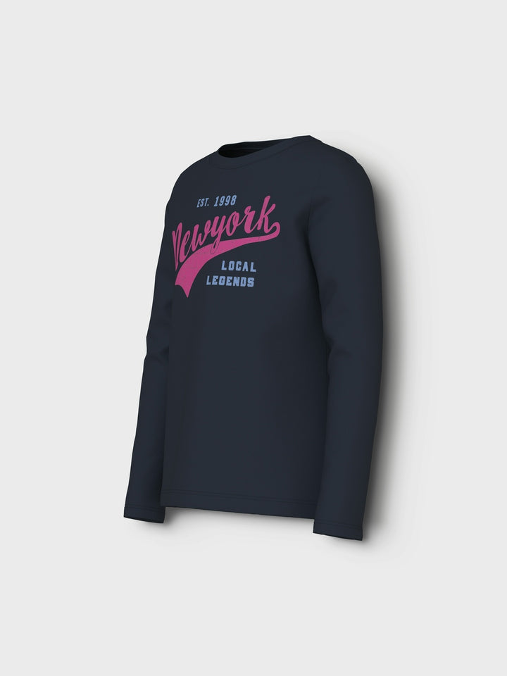 Kids longsleeve VEEN Dark Sapphire New York Regular Fit